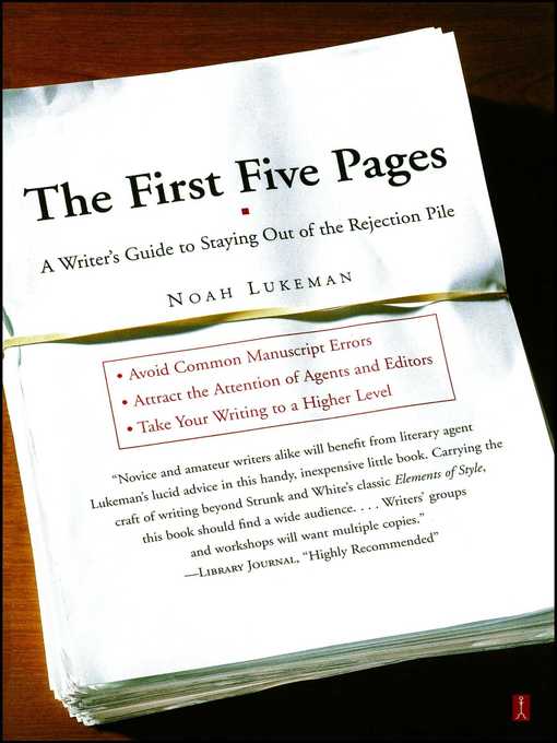 Title details for The First Five Pages by Noah Lukeman - Available